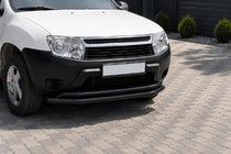 Renault Duster 2008–2017 Frontbåge ST017 Black (rostfritt stål) foto 1