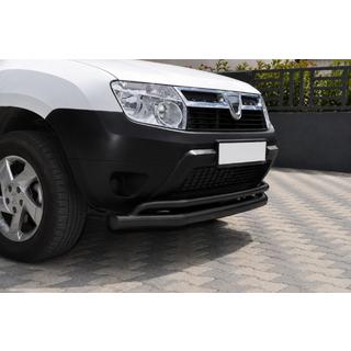 Frontbåge ST017 Black (rostfritt stål) Dacia Duster 2008–2018 foto 2