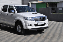 Toyota Hilux 2006–2015 Frontbåge ST017 Black (rostfritt stål) foto 2