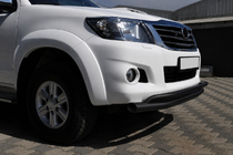 Toyota Hilux 2006–2015 Frontbåge ST017 Black (rostfritt stål) foto 3