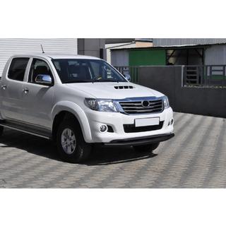 Frontbåge ST017 Black (rostfritt stål) Toyota Hilux 2006–2015 foto 2