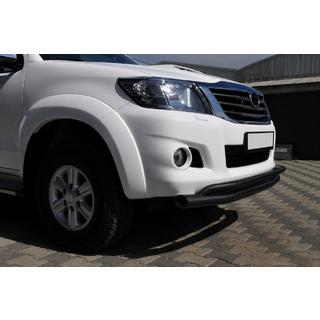 Frontbåge ST017 Black (rostfritt stål) Toyota Hilux 2006–2015 foto 3