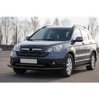 Frontbåge ST018 Black (rostfritt stål) Honda CRV 2007–2011 foto 2