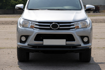Toyota Hilux 2015– Frontskydd ST018 Black (rostfritt stål) foto 2
