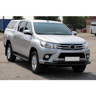 Frontskydd ST018 Black (rostfritt stål) Toyota Hilux 2015– foto 3