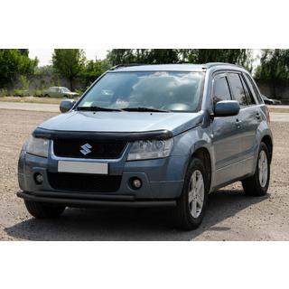 Främre dubbelbåge 60/42 mm svart (rostfritt stål) Suzuki Grand Vitara 2005–2017 foto 1