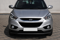 Hyundai IX-35 2010–2015 Frontbåge ST008 Black (rostfritt stål) foto 2
