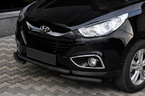Hyundai IX-35 2010–2015 Frontbåge ST014-1 Black (rostfritt stål) foto 1