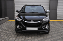 Hyundai IX-35 2010–2015 Frontbåge ST014-1 Black (rostfritt stål) foto 2