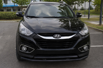 Hyundai IX-35 2010–2015 Främre båge ST014-2 Black (rostfritt stål) foto 1