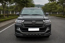 Toyota Land Cruiser 200 2007–2021 Frontbåge ST015 Black (2015+, rostfritt stål) foto 1