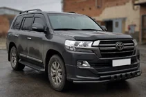 Toyota Land Cruiser 200 2007–2021 Frontbåge ST015 Black (2015+, rostfritt stål) foto 2