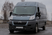 Fiat Ducato 2006–2025 Frontbåge ST015 Black (rostfritt stål) foto 2
