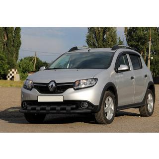 Frontbåge ST015 Black (rostfritt stål) Dacia Sandero 2013–2020 foto 1