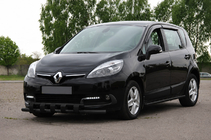 Renault Scenic/Grand 2009–2016 Frontbåge ST015 Black (rostfritt stål) foto 2