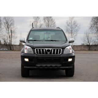 Frontbåge ST015 Black (rostfritt stål) Toyota Land Cruiser Prado 120 2002–2009 foto 1