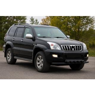 Frontbåge ST015 Black (rostfritt stål) Toyota Land Cruiser Prado 120 2002–2009 foto 2