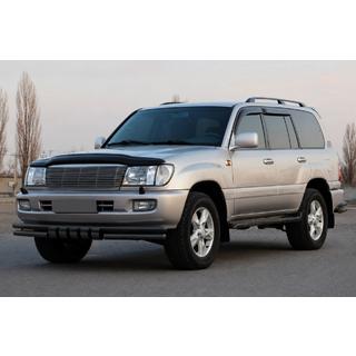 Frontbåge ST015 Black (rostfritt stål) Toyota Land Cruiser 100 1998–2007 foto 2