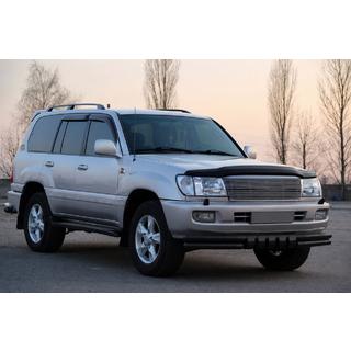 Frontbåge ST015 Black (rostfritt stål) Toyota Land Cruiser 100 1998–2007 foto 3