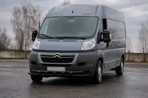 Peugeot Boxer 2006–2025 Frontbåge ST015 Black (rostfritt stål) foto 1