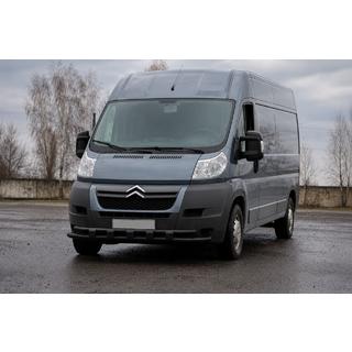 Frontbåge ST015 Black (rostfritt stål) Peugeot Boxer 2006–2025 foto 1