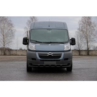 Frontbåge ST015 Black (rostfritt stål) Peugeot Boxer 2006–2025 foto 2