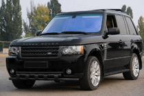 Range Rover III L322 2002–2012 Frontbåge ST015 Black (rostfritt stål) foto 1