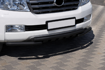 Toyota Land Cruiser 200 2007–2021 Frontbåge ST015 Black (rostfritt stål) foto 3