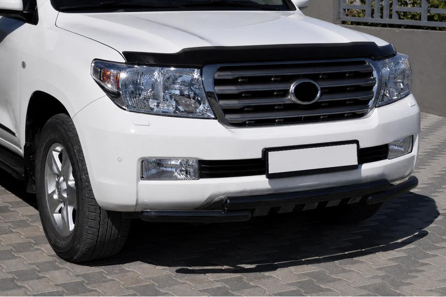 Toyota Land Cruiser 200 2007–2021 Frontbåge ST015 Black (rostfritt stål) Image