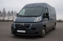 Citroen Jumper 2007–2025 Frontbåge ST019 Black (rostfritt stål) foto 3