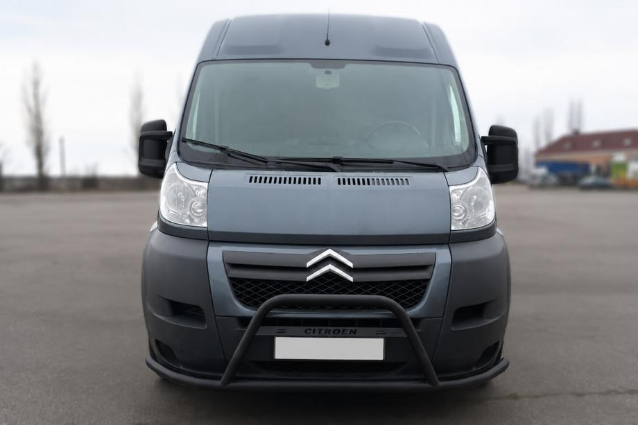 Citroen Jumper 2007–2025 Frontbåge ST019 Black (rostfritt stål) Image