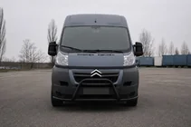 Peugeot Boxer 2006–2025 Frontbåge ST019 Black (rostfritt stål) foto 1