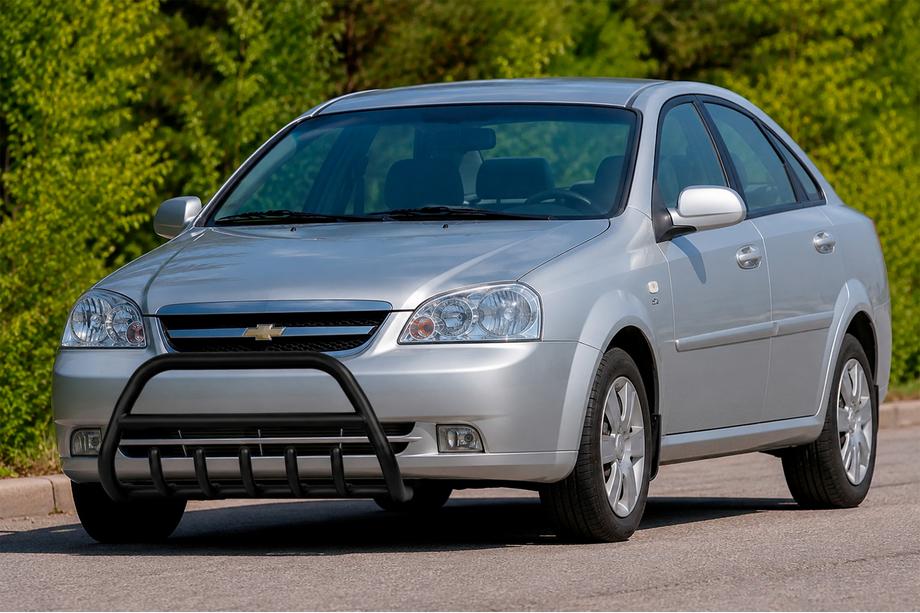 Chevrolet Lacetti 2003–2024 Frontbåge WT003 Black (60 mm, rostfritt stål) Image