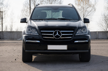 Mercedes GL class X164 2006–2012 Frontbåge ST008 Black (rostfritt stål) foto 1