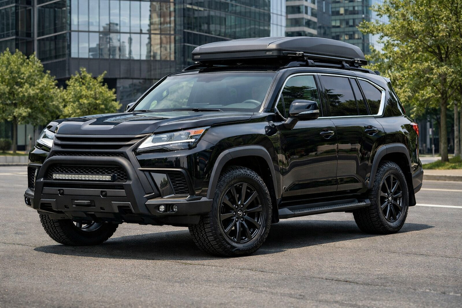 Vad ska du montera på Lexus LX 500d/600 för stadskörning utan att det blir tacky