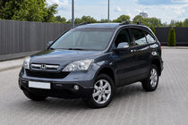 Honda CRV 2007–2011 Svarta takrails (OEM) foto 2