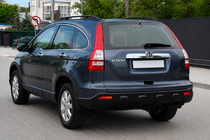 Honda CRV 2007–2011 Svarta takrails (OEM) foto 1
