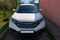 Honda CRV 2007–2011 Svarta takrails (OEM) foto 3