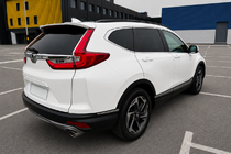 Honda CRV 2017–2022 Integrerade takrails svarta OEM (aluminium) foto 3