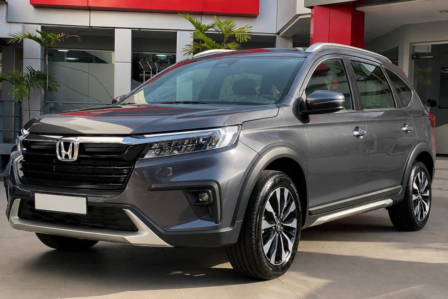 Honda BR-V 2021– Integrerade takrails grå OEM (aluminium) Image
