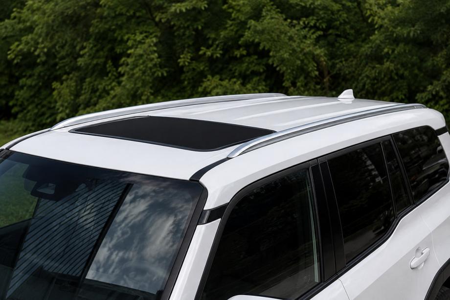 Toyota Land Cruiser Prado 250 2023– Integrerade takrails grå OEM (aluminium) Image