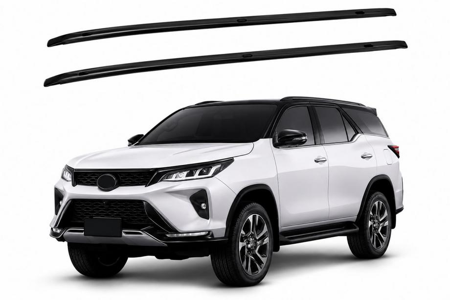 Toyota 4Runner 2009–2024 OEM takrails svarta (2012-2015, aluminium) Image