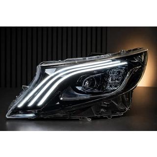 LED-strålkastare i Maybach-design fram (för V-class, 2 st) foto 1