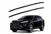 Toyota Rav 4 2019–2025 Integrerade takrails svarta OEM (ABS-plast, montering med lim) foto 1