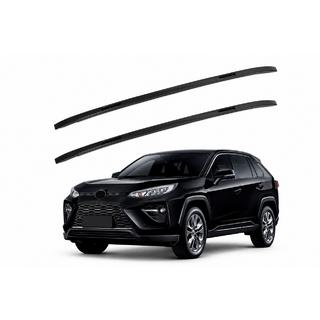 Integrerade takrails svarta OEM (ABS-plast, montering med lim) Toyota Rav 4 2019–2025