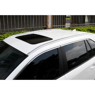 Integrerade takrails, krom OEM (aluminium, montering med lim) Toyota Rav 4 2019–2025