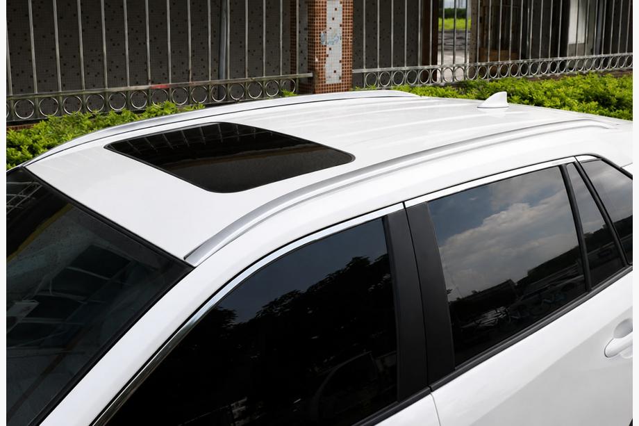 Toyota Rav 4 2019–2025 Integrerade takrails, krom OEM (aluminium, montering med lim) Image