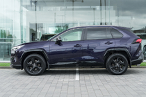 Toyota Rav 4 2019–2025 Integrerade takrails grå OEM (ABS-plast) foto 2