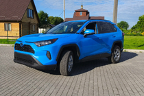 Toyota Rav 4 2019–2025 Integrerade takrails svarta OEM V1 (Aluminium) foto 2