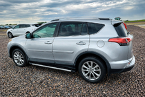 Toyota Rav 4 2019–2025 Grå OEM takrails (aluminium) foto 1